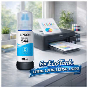 EPSON INK CYAN 544 AS208EPS45 | T544220 - Image 