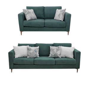 TOSCANA 5-SEATER [2+3] SOFA SET GREEN | TOSCANA-93113
