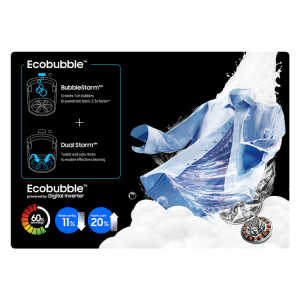 SAMSUNG 15 KG FULL WHITE TOP LOAD WASHER WITH IMPELLER  | WA15CG5441BWAP - Image 