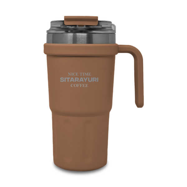 SITARAYURI 600ML PORTABLE TRAVEL MUG | ZF-037 - Image 
