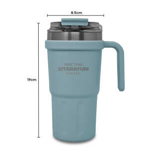 SITARAYURI 600ML PORTABLE TRAVEL MUG | ZF-037 - Image 