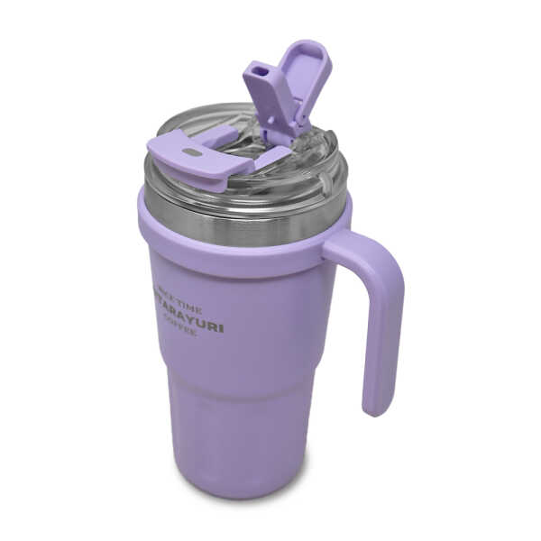 SITARAYURI 600ML PORTABLE TRAVEL MUG | ZF-037 - Image 