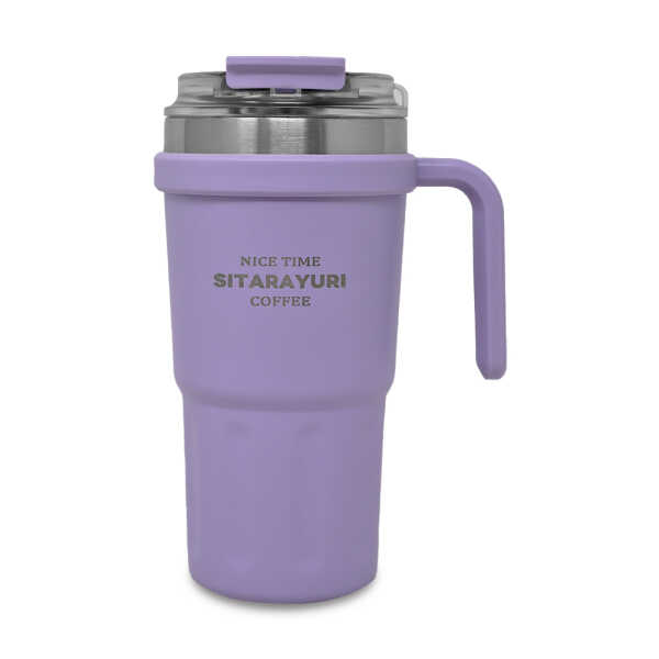 SITARAYURI 600ML PORTABLE TRAVEL MUG | ZF-037 - Image 