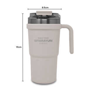 SITARAYURI 600ML PORTABLE TRAVEL MUG | ZF-037 - Image 