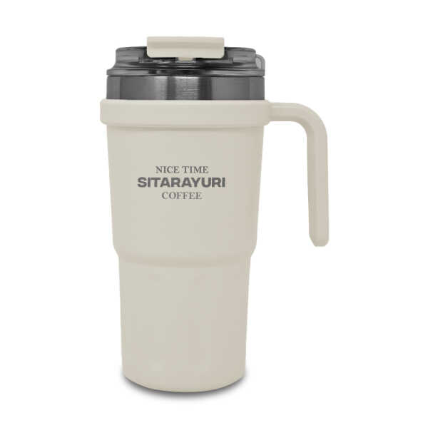 SITARAYURI 600ML PORTABLE TRAVEL MUG | ZF-037 - Image 