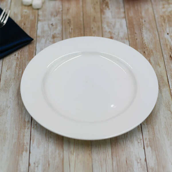 CERAMIC 9" ROUND FLAT PLATE  | 21004078 - Image 