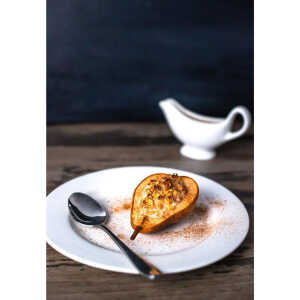 CERAMIC 9" ROUND FLAT PLATE  | 21004078 - Image 