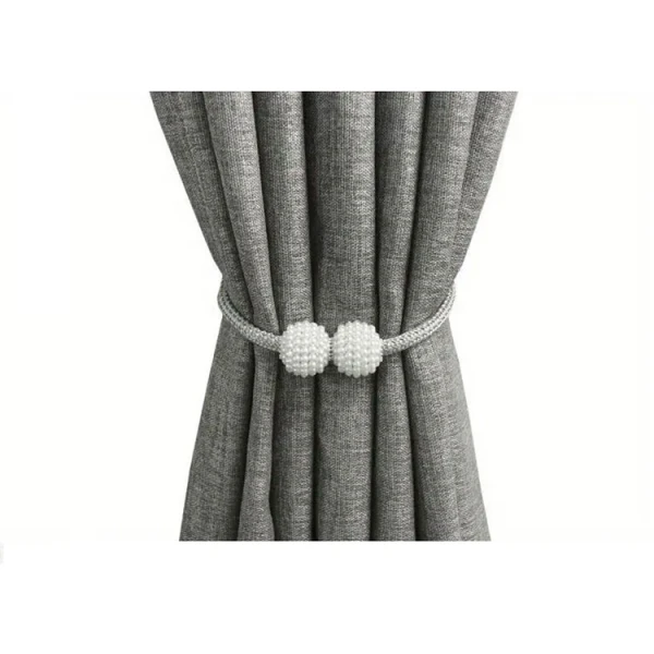 PEARL MAGNETIC CURTAIN STRAP 2PCS BLUE | 21010-045 - Image 