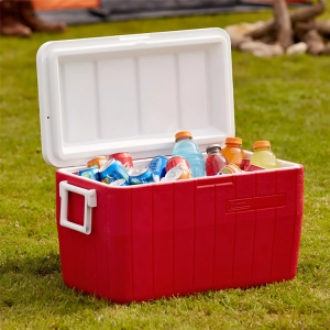 COLEMAN 48QT 63 CAN INSULATED PORTABLE COOLER RED | 2209886 - Image 