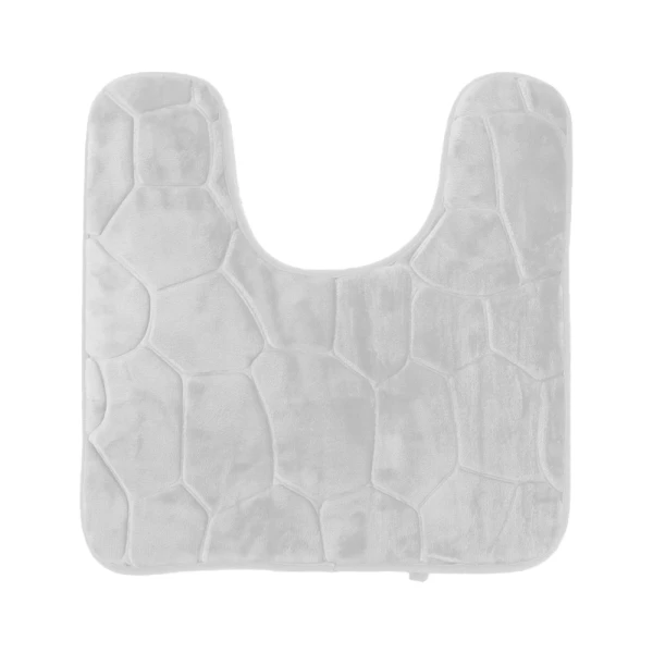 Comfort and warmth around the toilet, non-slip and absorbent