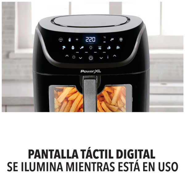 POWERXL VORTEX PRO 7.5L AIR FRYER BLACK | AF-E8001-LA - Image 