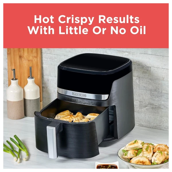 BLACK & DECKER PURIFRY 6 QUART AIR FRYER | AFBD62-1BD - Image 