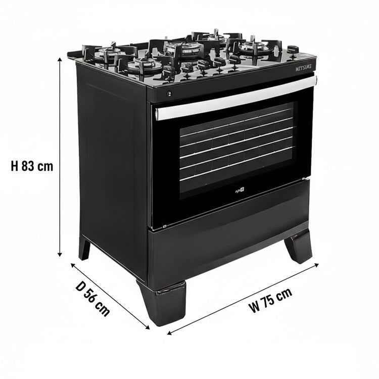 Dimensions for Mitsumi 30-inch Agile Up range.