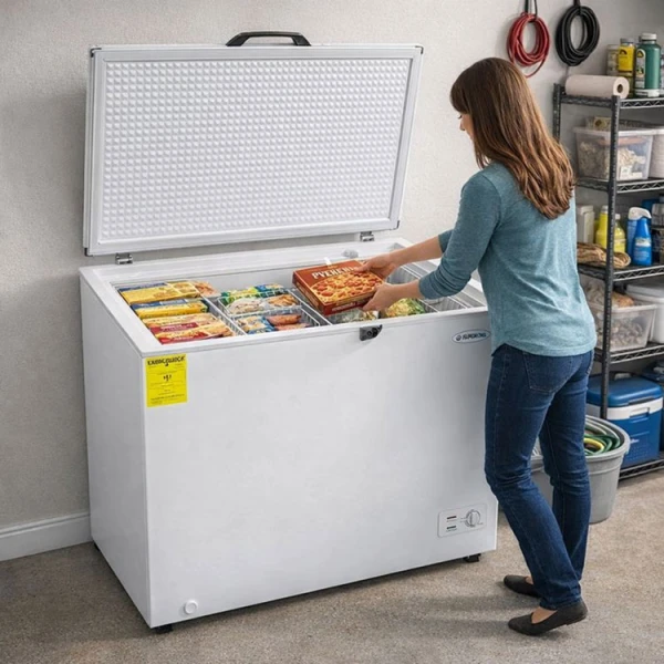 SUPERCOOL 11.5 CU.FT WHITE FREEZER | BD330CC - Image 