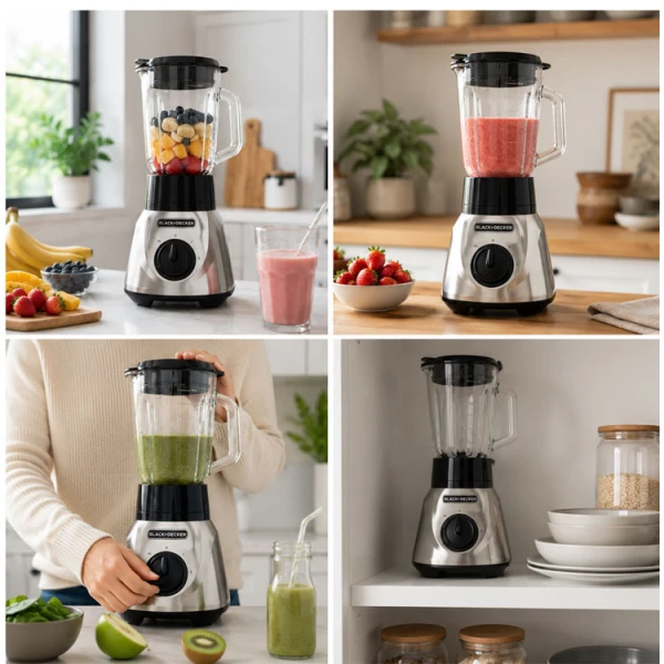 Black & Decker 2-Speed Stainless Steel Blender | BL1686-OSD
