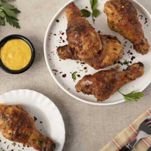 BLACK & DECKER WHITE 4.5LT ANALOG AIR FRYER | HF4004W - Image 