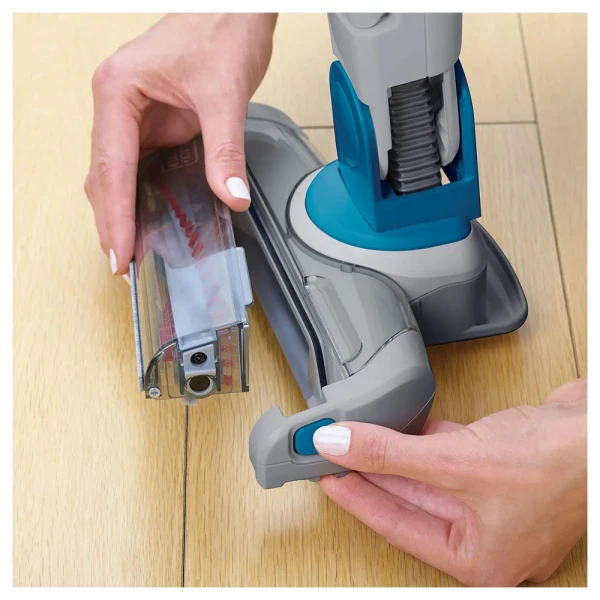 BLACK & DECKER CORDLESS FLOOR VACUUM CLEANER 2 IN 1 | HFEJ415JW - Image 