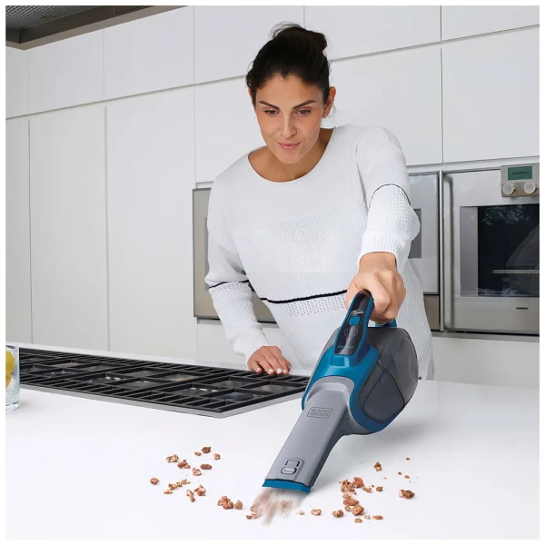 BLACK & DECKER CORDLESS FLOOR VACUUM CLEANER 2 IN 1 | HFEJ415JW - Image 