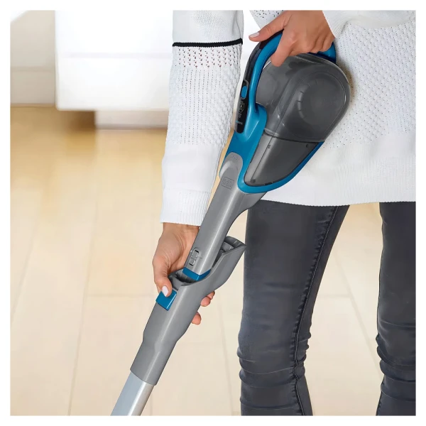 BLACK & DECKER CORDLESS FLOOR VACUUM CLEANER 2 IN 1 | HFEJ415JW - Image 