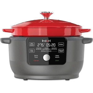 INSTANT PRECISION 6QT, 5-IN-1 DUTCH OVEN RED | INST-140003801