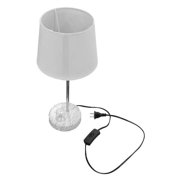 CERAMIC WHITE  TABLE LAMP | JL117 - Image 