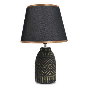 BLACK CERAMIC TABLE LAMP | JL23-746