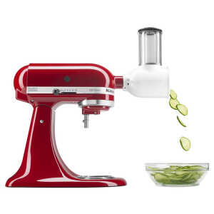 KITCHENAID 5QT EMPIRE RED STAND MIXER W/ ATTACHMENTS | KSM150FBER