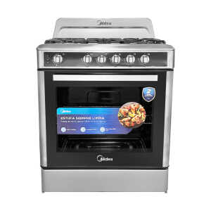 MIDEA 30" 5-BURNER STAINLESS STEEL GASRANGE | MGS30F1BBAWSS-CA
