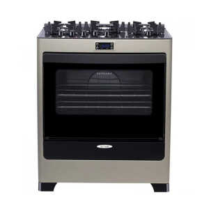 MITSUMI SUPREME TIMER GLASS TITANIUM 5 BURNERS GAS RANGE | MIT-ATL300001252