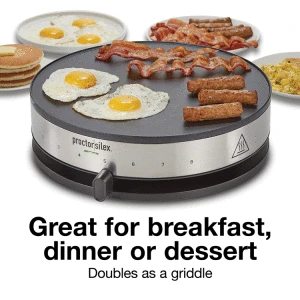 PROCTOR SILEX 13" NON-STICK CREPE MAKER | PS-38400 - Image 