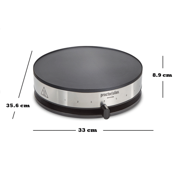 PROCTOR SILEX 13" NON-STICK CREPE MAKER | PS-38400 - Image 