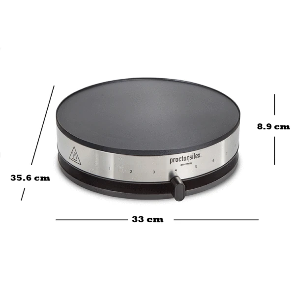 PROCTOR SILEX 13" NON-STICK CREPE MAKER | PS-38400 - Image 