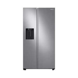 SAMSUNG REFRIGERATOR 27 CFT DIGITAL INVERTER SIDE BY SIDE WATER & ICE DISPENSER SILVER | RS27T5200S9/AP