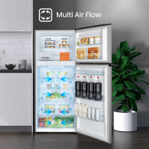 HISENSE 14 CU.FT REFRIGERATOR INVERTER WATER DISPENSER | RT14N6CDX - Image 