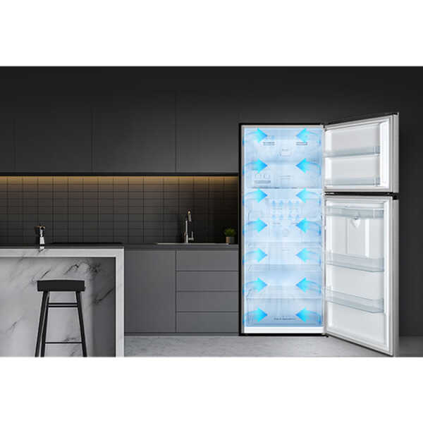 HISENSE 14 CU.FT REFRIGERATOR INVERTER WATER DISPENSER | RT14N6CDX - Image 