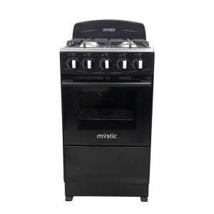 MYSTIC 4 BURNERS 20" BLACK GAS RANGE  | ST4QZ921PHCCB