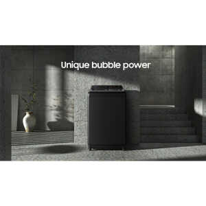 SAMSUNG 19KG TOP LOAD WASHER W/ ECO BUBBLE WITH DIGITAL INVERTER AND IMPELLER | WA19CG6442BDCU - Image