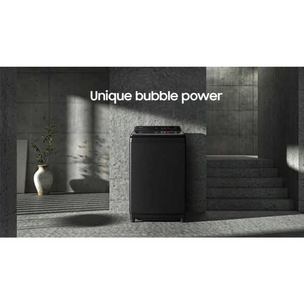 SAMSUNG 19KG TOP LOAD WASHER W/ ECO BUBBLE WITH DIGITAL INVERTER AND IMPELLER | WA19CG6442BDCU - Image 