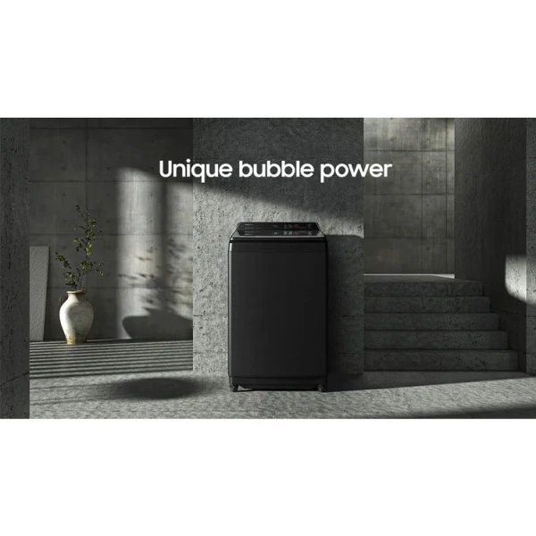 SAMSUNG 19KG TOP LOAD WASHER W/ ECO BUBBLE WITH DIGITAL INVERTER AND IMPELLER | WA19CG6442BDCU - Image 
