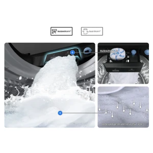 SAMSUNG 19KG TOP LOAD WASHER W/ ECO BUBBLE WITH DIGITAL INVERTER AND IMPELLER | WA19CG6442BDCU - Image 