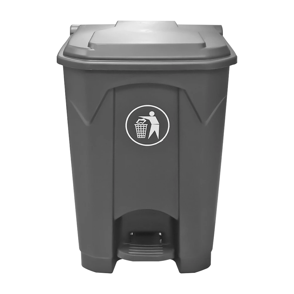 👣 Pedal-operated – open the lid without bending or touching