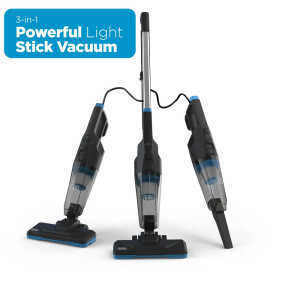 BLACK & DECKER 3-IN-1 STICK CORDED BAGLESS BLACK VACUUM CLEANER | BDSV2