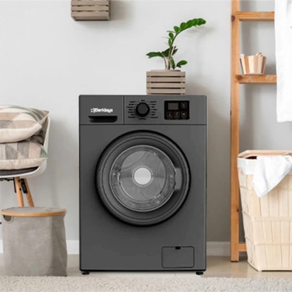 BERKLAYS 7KG FRONT LOAD WASHER INVERTER GREY 110V/60HZ | BW07105SR.16 - Image 
