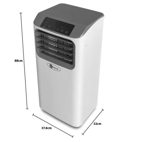 GLOBAL 12000 BTU PORTABLE AIR CONDITIONER | CP12 - Image 