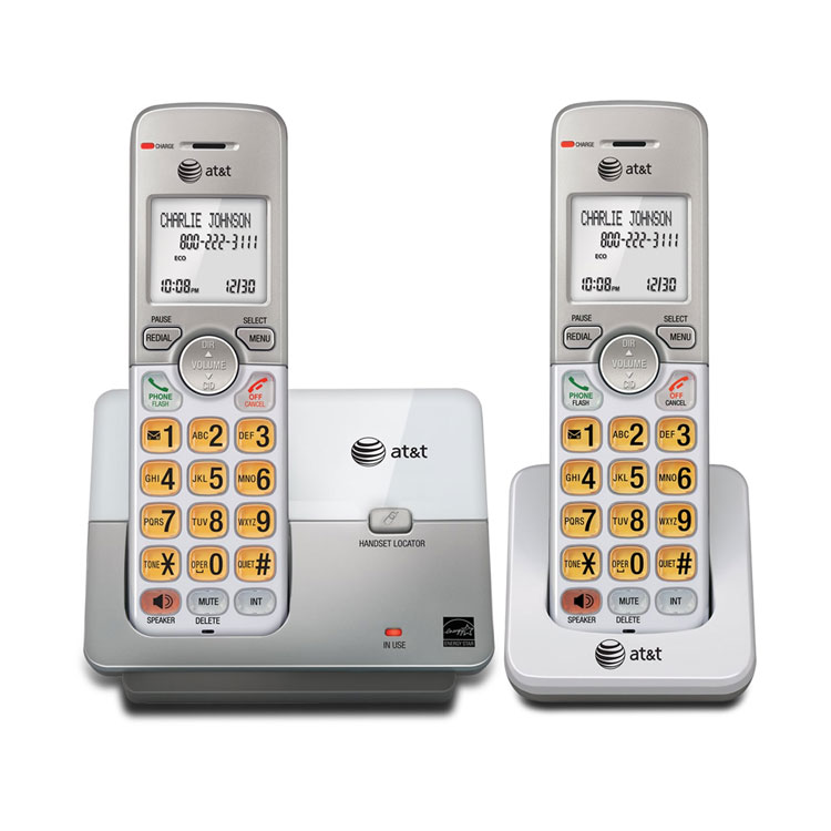 2 HANDSETS CORDLESS PHONE