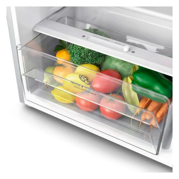 FRIGIDAIRE 9.0 CU.FT NO FROST TOP FREEZER SILVER REFRIGERATOR | FRT09F3N4BS - Image 