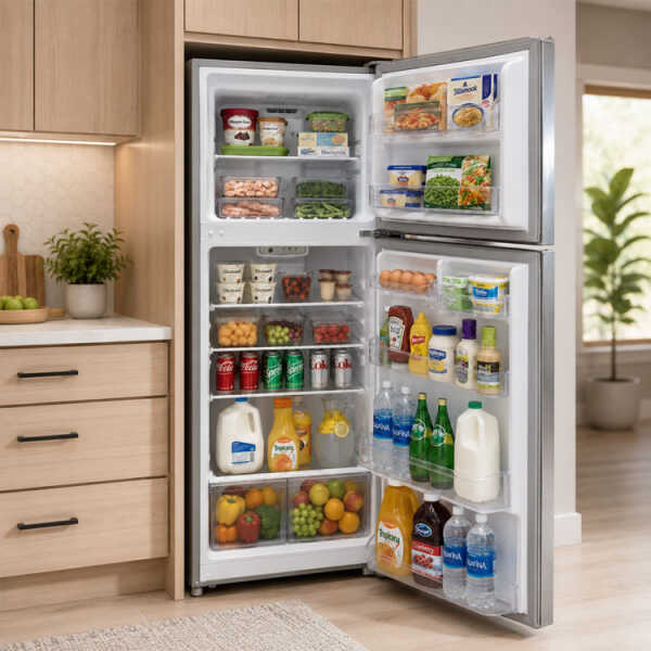 FRIGIDAIRE 10 CUFT REFRIGERATOR STAINLESS STEEL | FRTS10G3HRS - Image 