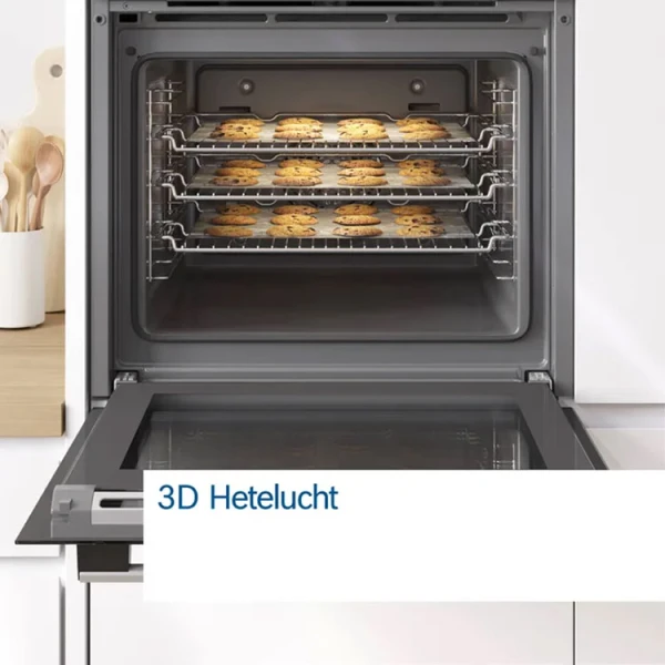 BOSCH SERIES 4 OVEN 60X60 CM BLACK | HBA514BB3 - Image 