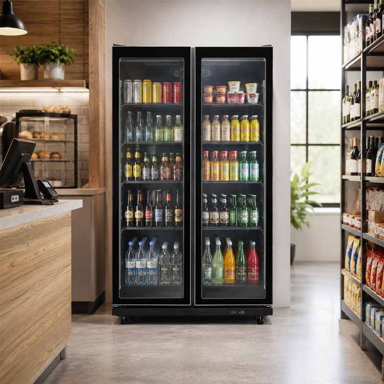 Supercool 2 Door Display Cooler IVGC-2D-6020WA | Top Quality Choice