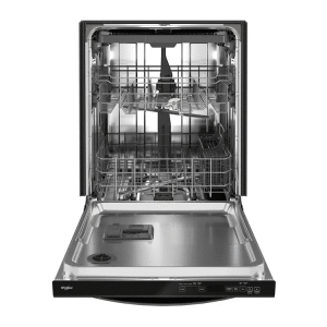 WHIRLPOOL 24" BUILT-IN TOP CONTROL DISHWASHER BLACK SS | WDT750SAKV